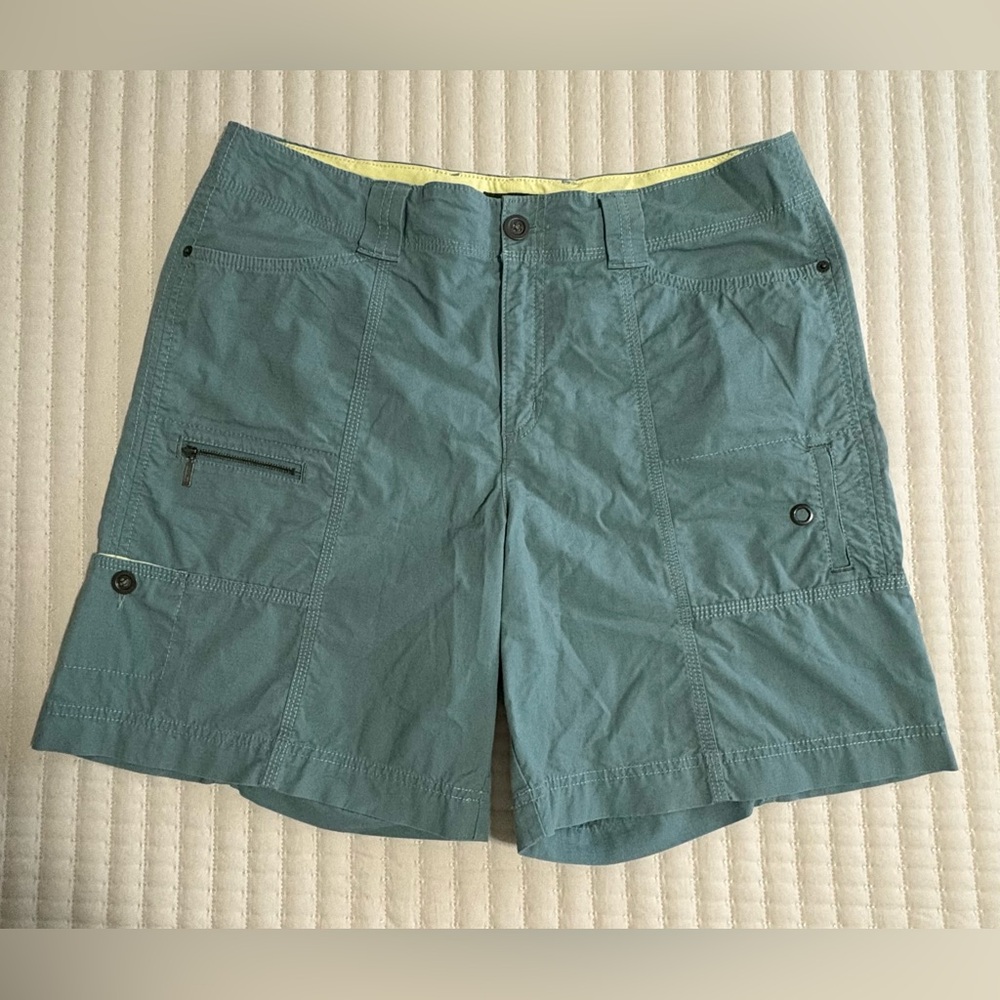 Eddie Bauer Teal Cargo Shorts